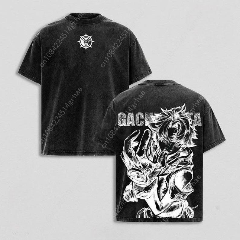 Gachiakuta Vintage Anime Washe - Tee Graphic Print avis et prix