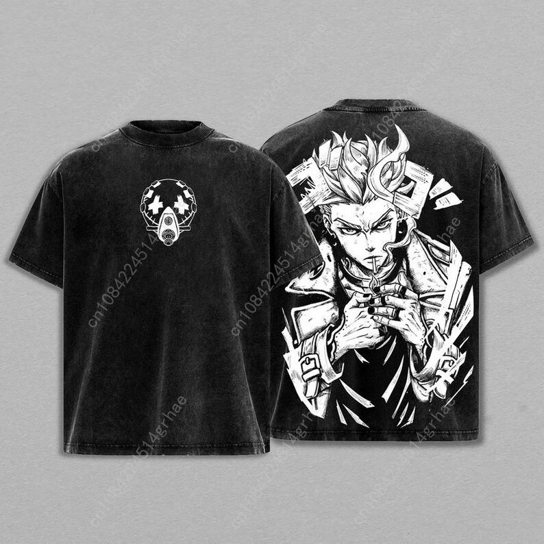 Gachiakuta Vintage Anime Washe - Tee Graphic Print avis et prix