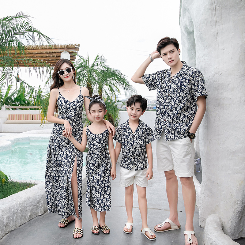 Family Matching Outfit Floral  - Resort Shirt Floral avis et prix