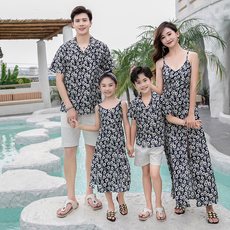 Family Matching Outfit Floral  - Resort Shirt Floral avis et prix