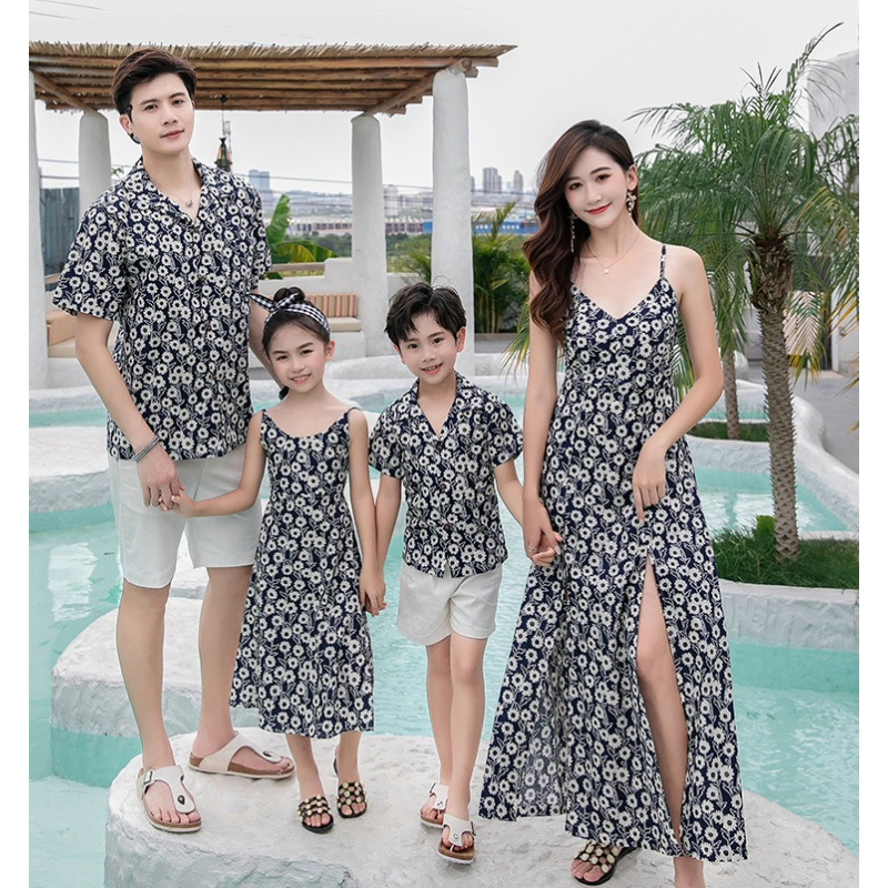 Family Matching Outfit Floral  - Resort Shirt Floral avis et prix