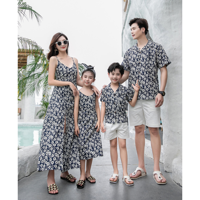 Family Matching Outfit Floral  - Resort Shirt Floral avis et prix