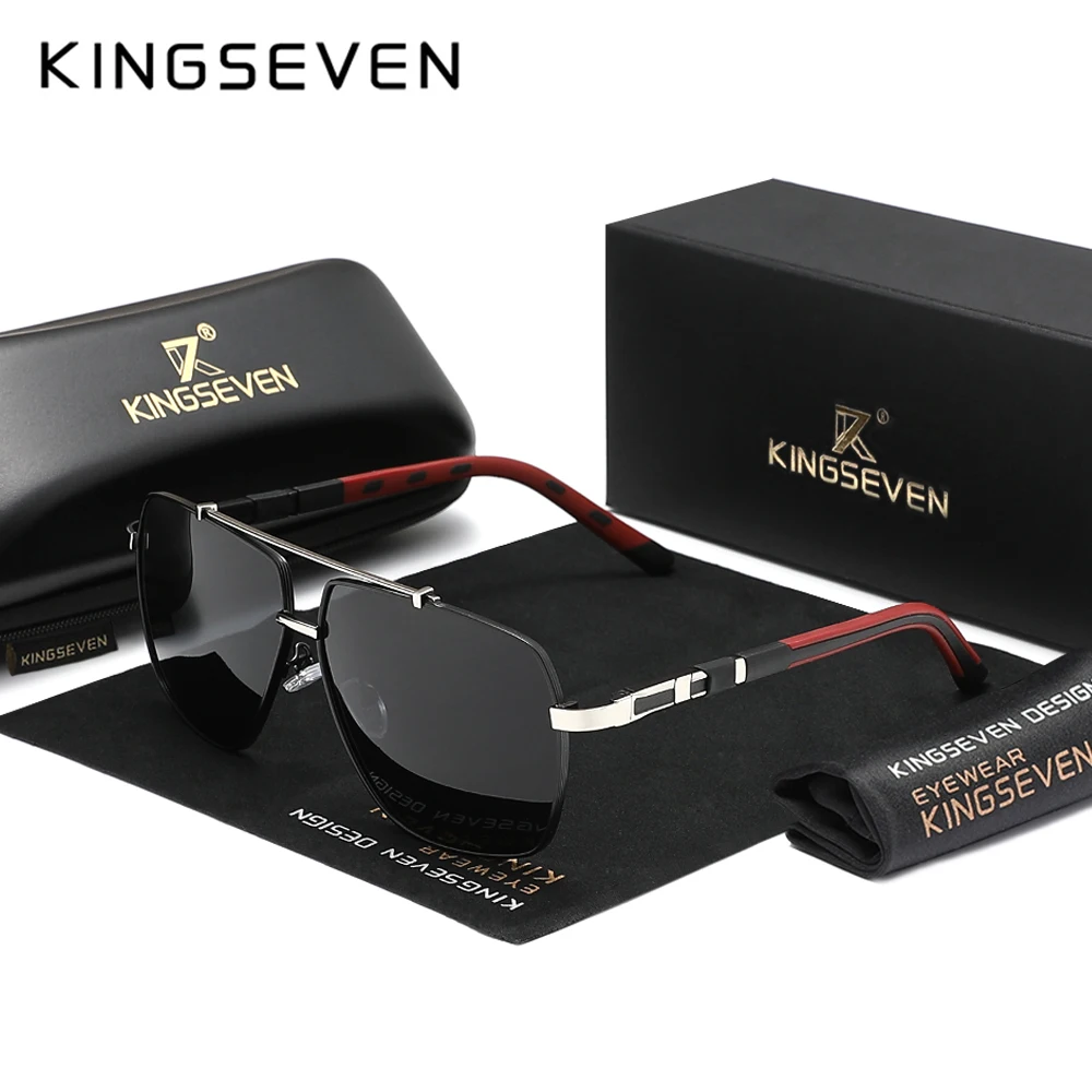 KINGSEVEN New Luxury Sunglasse - Sunglasses Aviator Polarized avis et prix