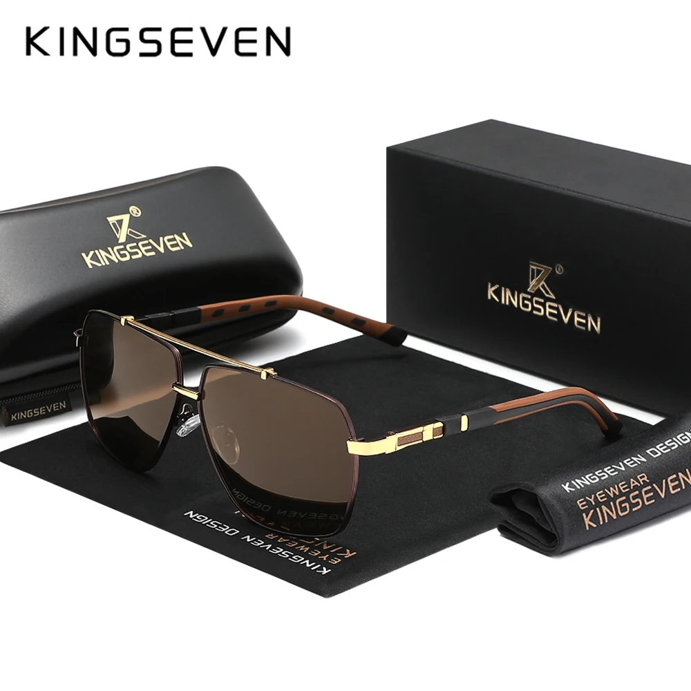 KINGSEVEN New Luxury Sunglasse - Sunglasses Aviator Polarized avis et prix