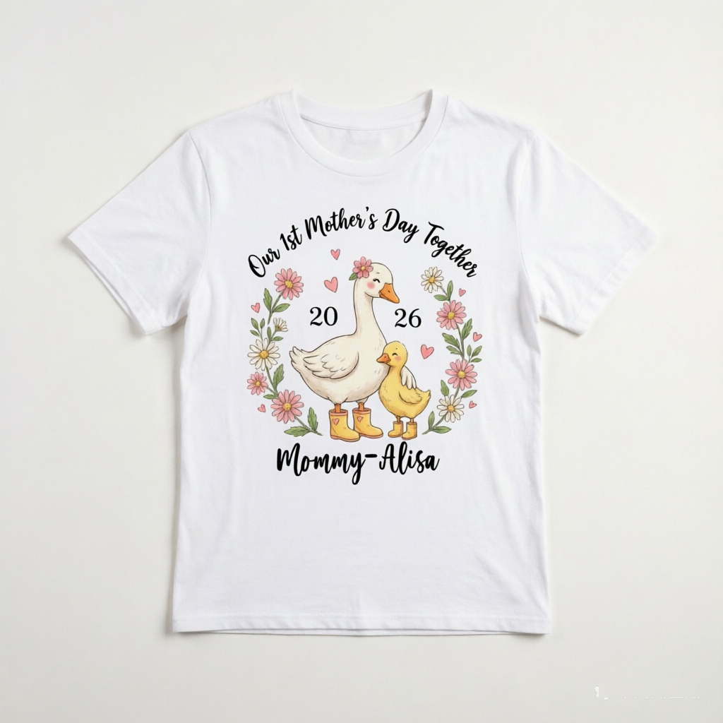 Mommy  Matching Graphic T Shir - Tee Graphic Print avis et prix