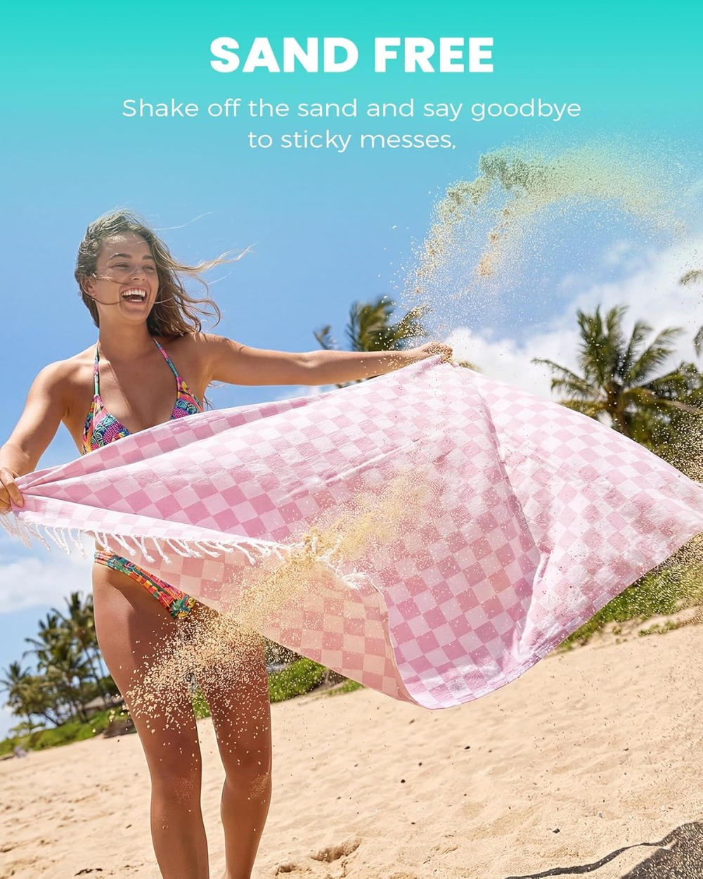 Travel Vacation Essentials Tur - Beach Towel Large avis et prix