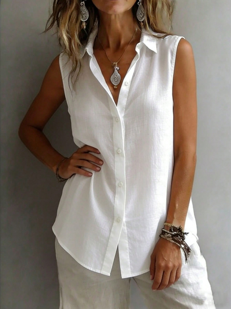 Fashionable and Elegant Sleeve - Shirt Camp Collar avis et prix