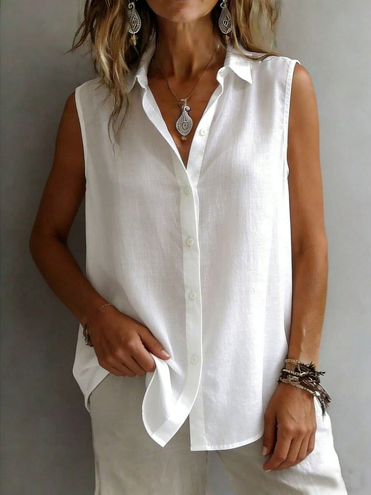 Fashionable and Elegant Sleeve - Shirt Camp Collar avis et prix