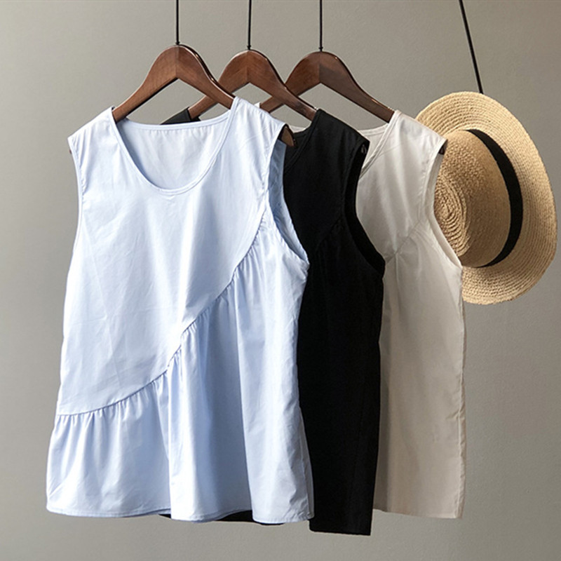 loose casual women cotton line - Shirt Camp Collar avis et prix