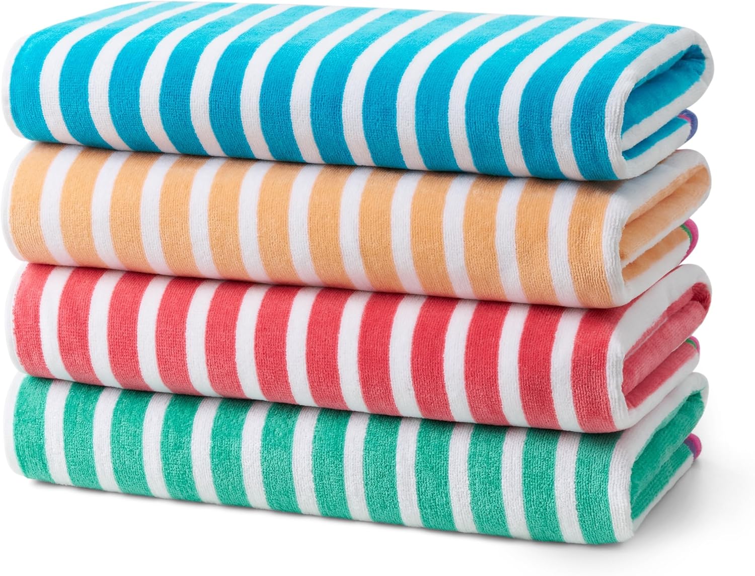 Colorful Racing Striped Beach  - Beach Towel Large avis et prix