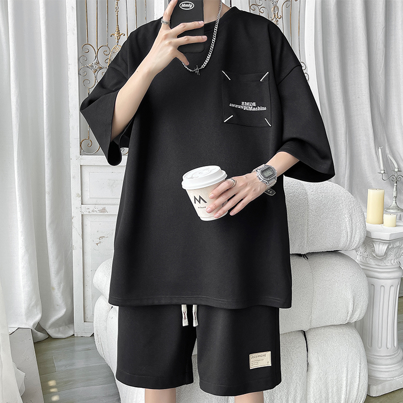 Men's Casual 2-Piece Sportswea - Shirt Camp Collar avis et prix