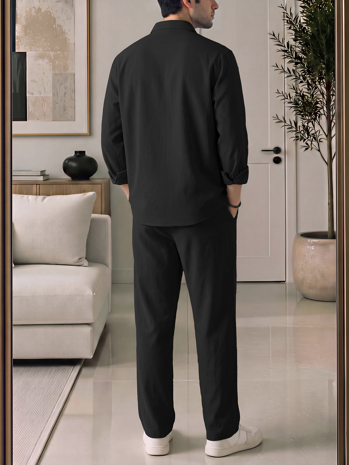 Lightweight And Comfortable Me - Linen Shirt Breathable avis et prix