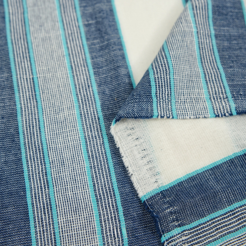 2Yards Fresh and artistic Blue - Linen Shirt Breathable avis et prix